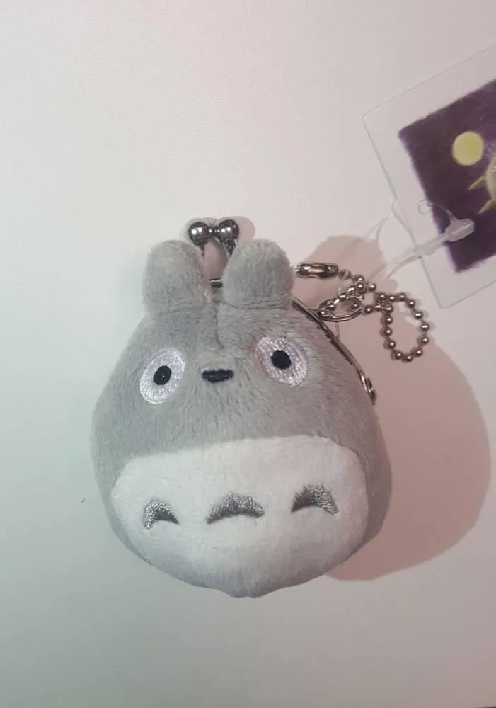 STUDIO GHIBLI - Coin Purse Mini Totoro Plush - 8 cm